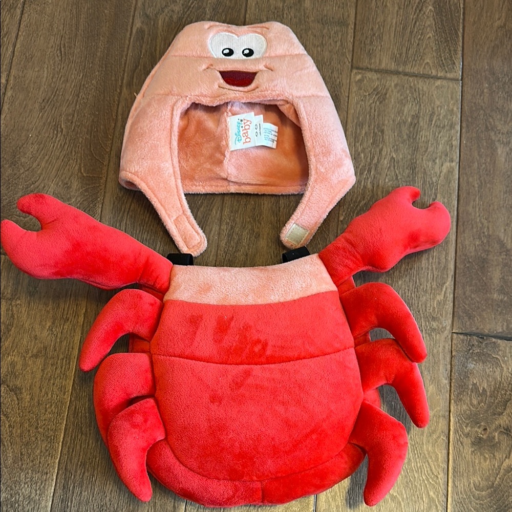 Kids Crab Costume - Pink and Red